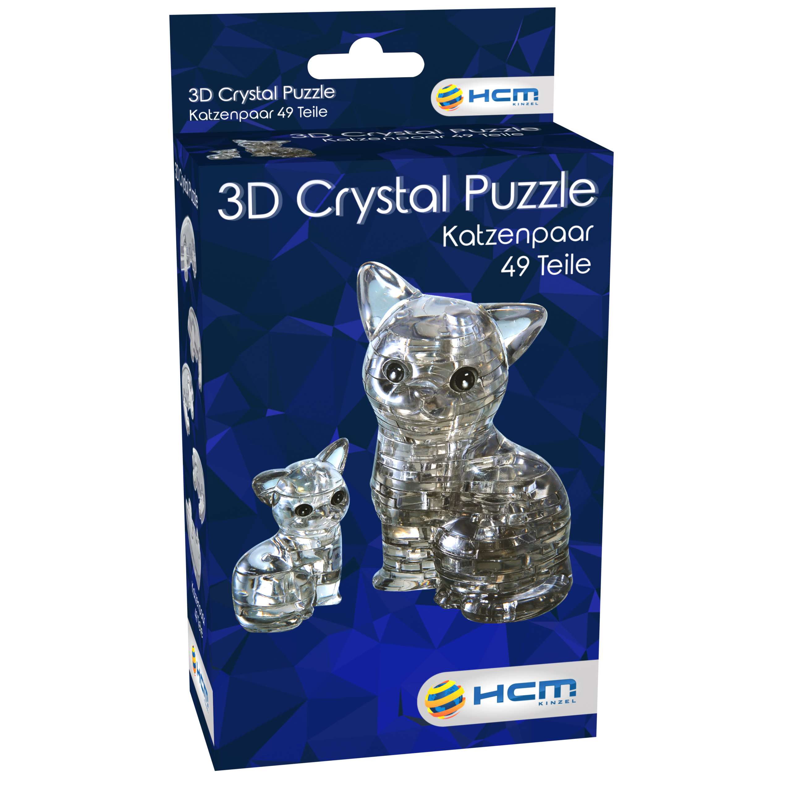 3D Crystal Puzzle Saturn 40 Teile 
