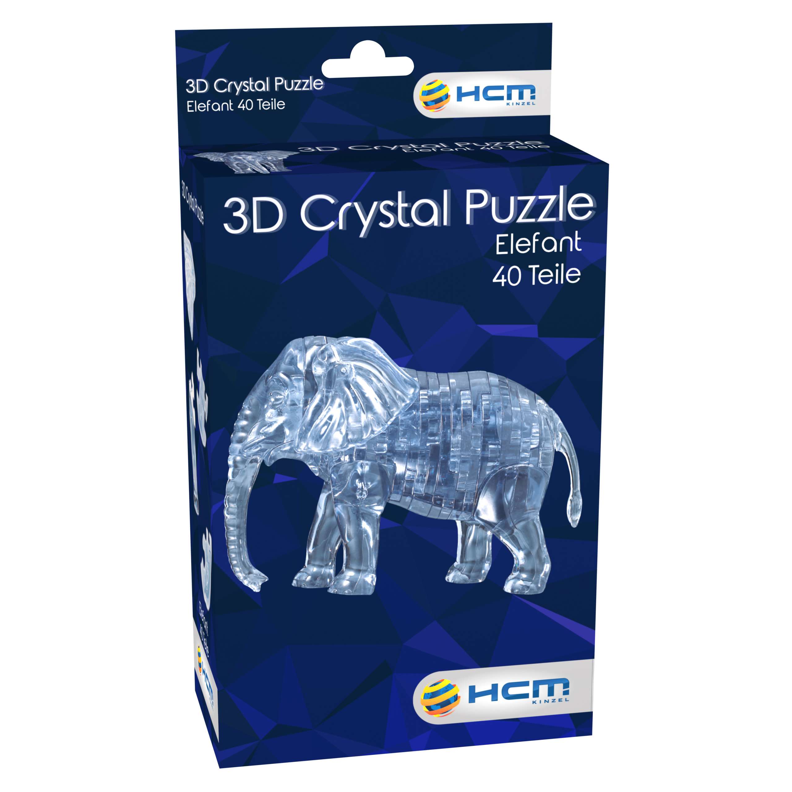 3D Crystal Puzzle Eisbärenpaar 40 Teile 