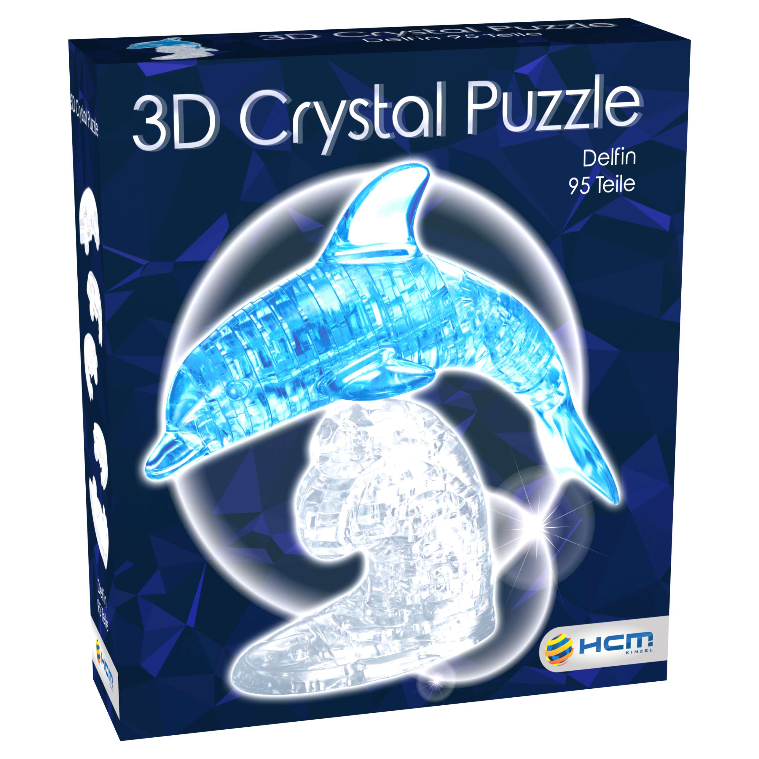3d Crystal Puzzle-Delfin 100 pezzi 